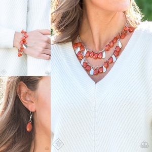 Paparazzi Necklace & Bracelet Set